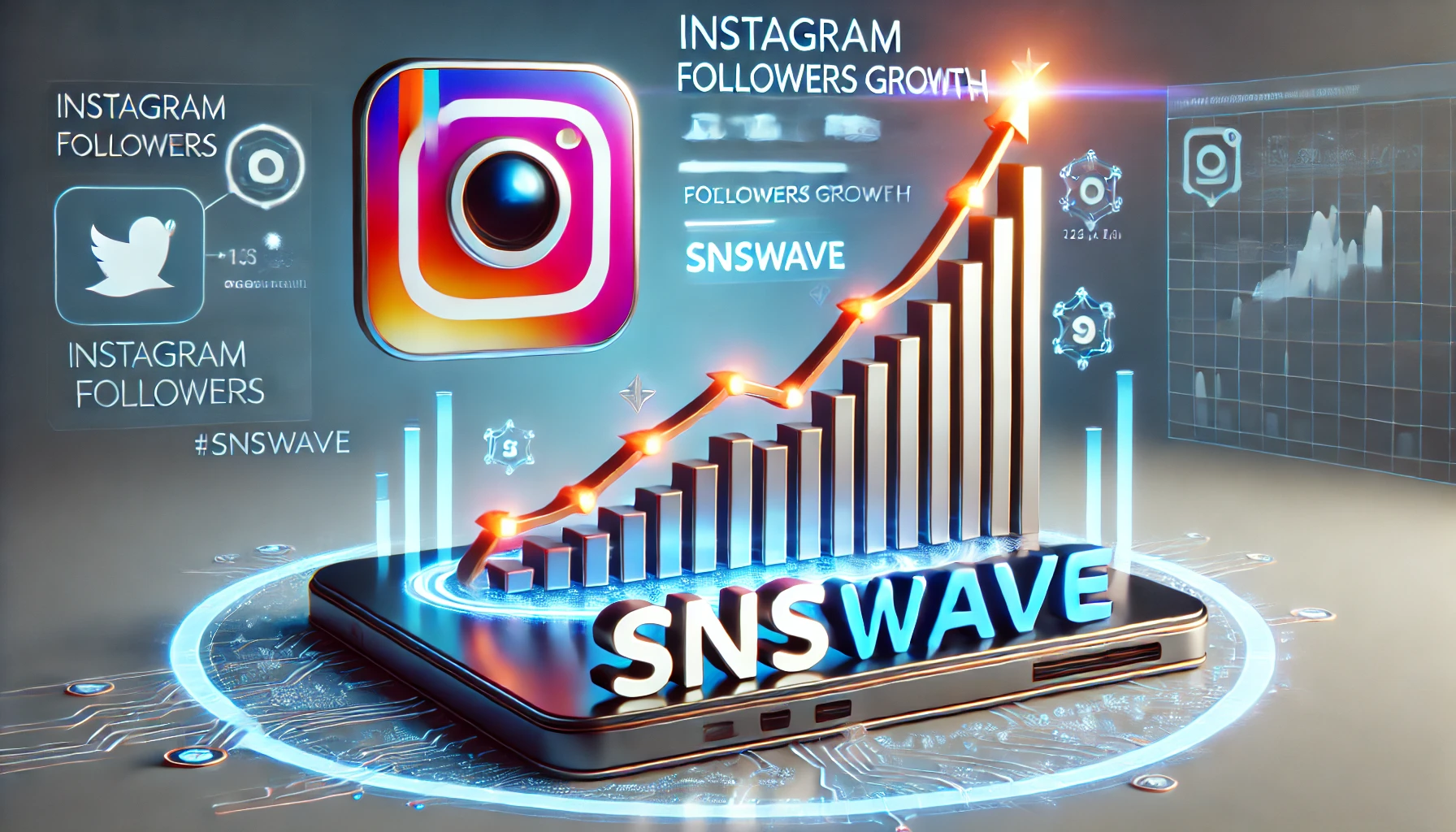 Instagramフォロワー増加の効果とSNSWAVEの活用